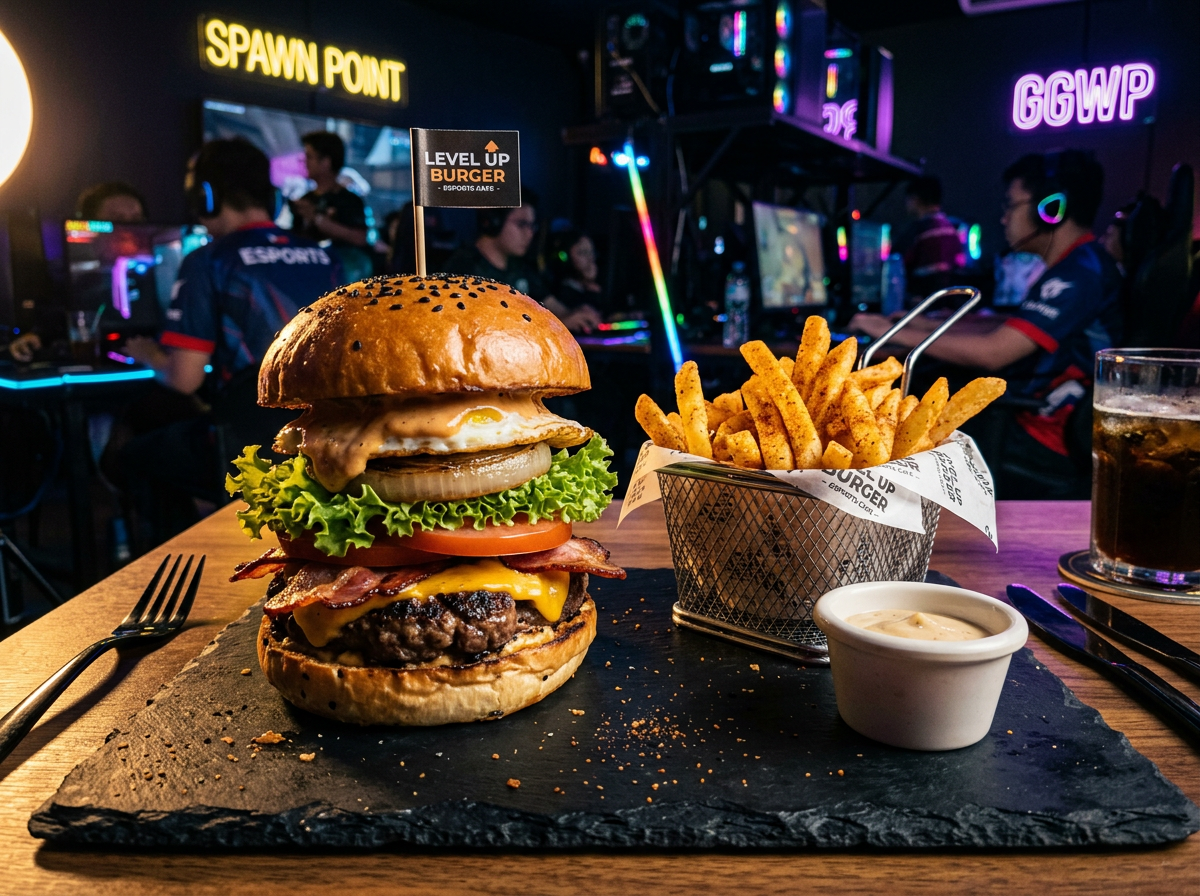 Delqari Signature Double Burger